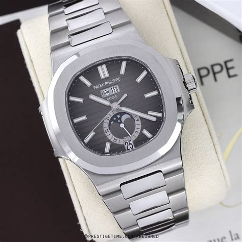 patek philippe vintage moonphase steel yearcalendar|Patek Philippe Nautilus Annual Calendar Moonphase .